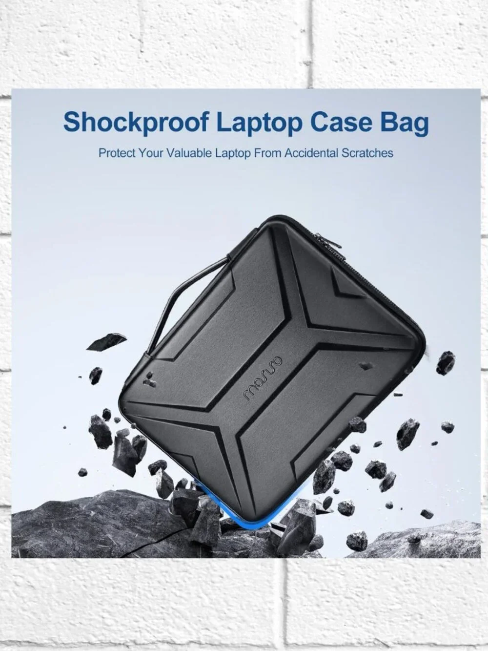 New in Box! Mosiso Rigid Shell Waterproof Laptop Computer Carrying Case w/Handle